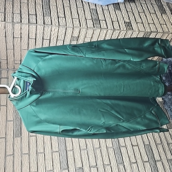 NWOT SPORT TEK Mens Fleece 1/4 Zip Pullover Sz XLT Dark Green - Picture 1 of 12
